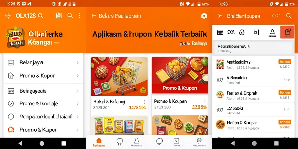 Tampilan antarmuka aplikasi OLX128 yang ramah pengguna.