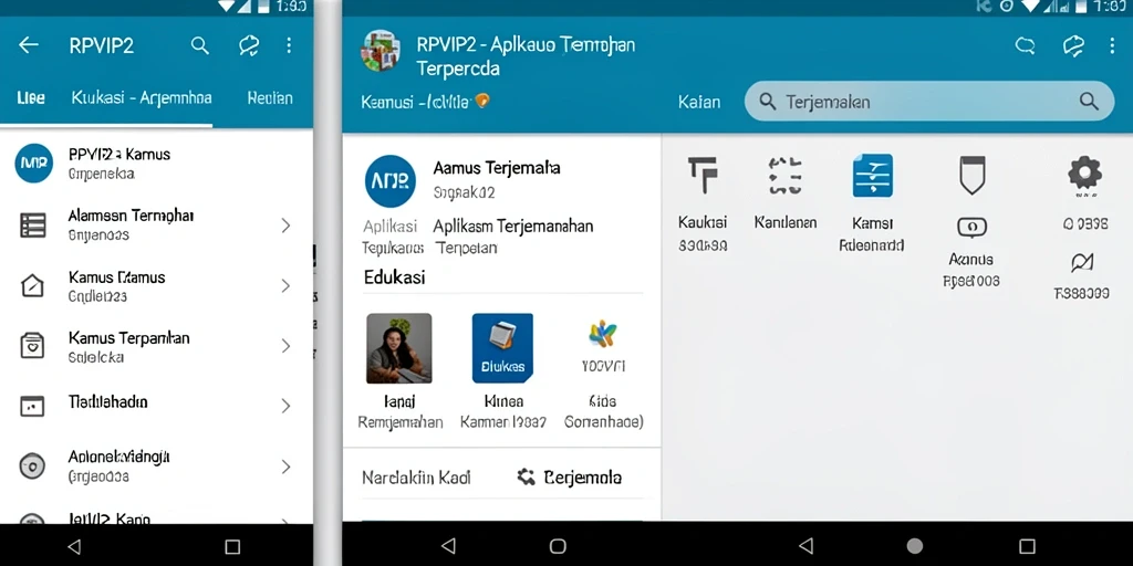 Tampilan antarmuka RPVIP2 yang sederhana dan fungsional.