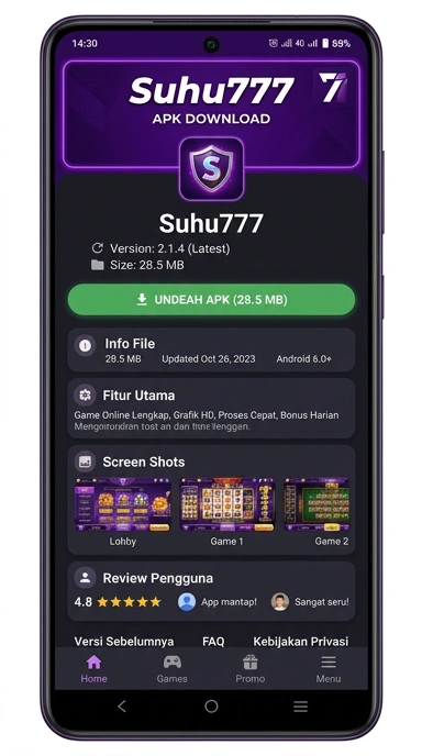 Unduh dan Instal APK suhu777 untuk Android dengan Mudah