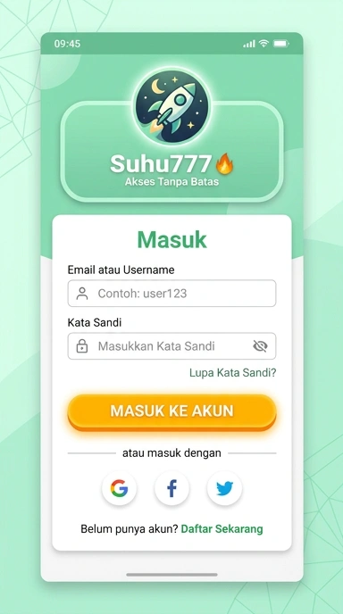 Panduan Login Akun Suhu777 untuk Pengguna Android